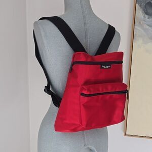 Kate Spade | Red Nylon Mini Backpack